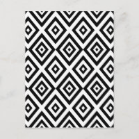 Abstract geometric pattern - black and white.