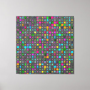 Abstract Geometric Pattern Canvas  Print