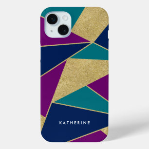 Abstract Geometric Pattern iPhone 15 Mini Case