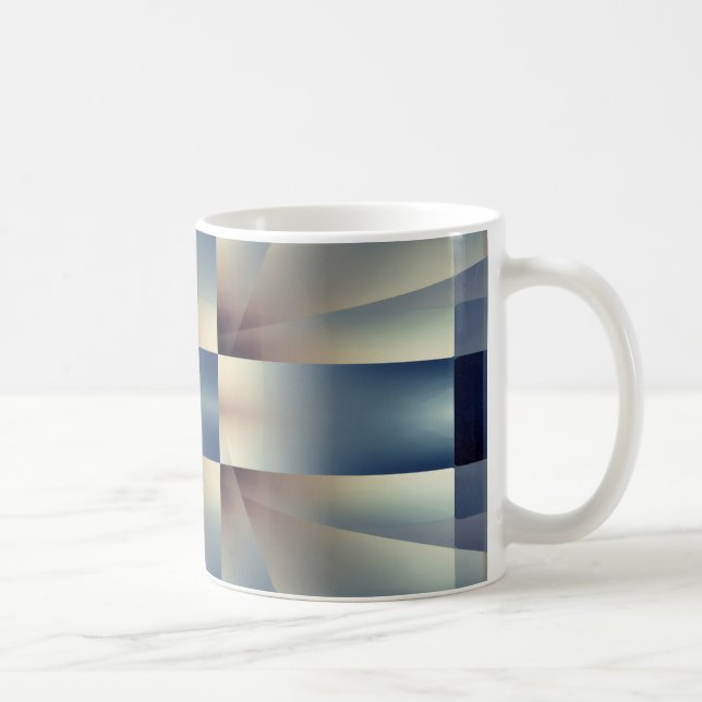 Abstract geometric pattern coffee mug (Right)