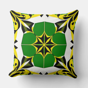 Abstract Geometric Pattern Cushion