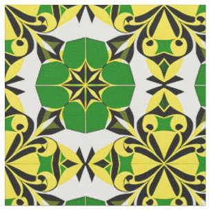 Abstract Geometric Pattern Fabric