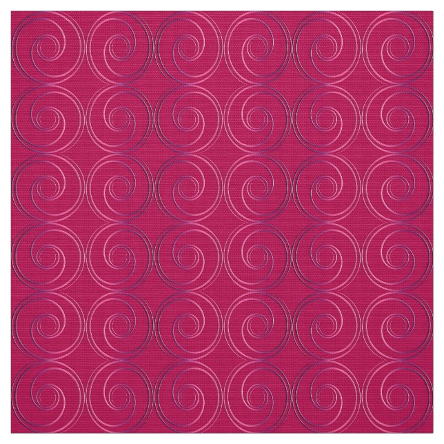 Abstract geometric pattern fabric (Swatch)