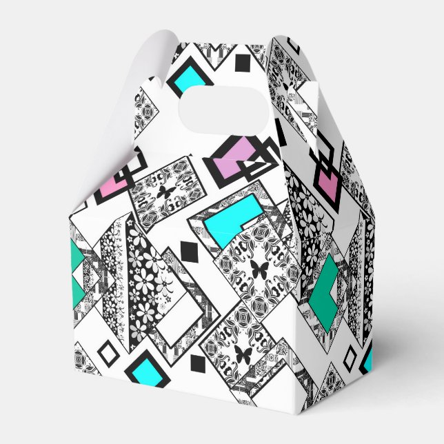 Abstract geometric pattern favour box (Front Side)