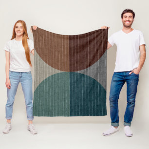 Abstract geometric pattern. fleece blanket