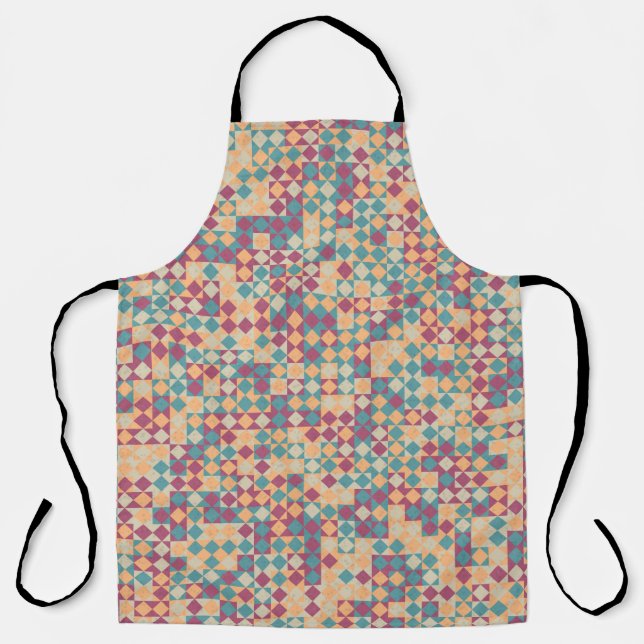 Abstract Geometric Pattern generative computationa Apron (Front)