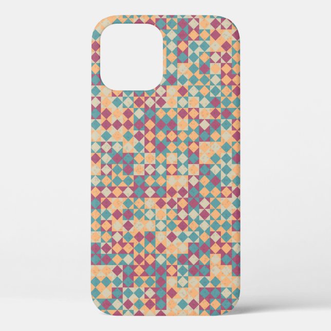 Abstract Geometric Pattern generative computationa Case-Mate iPhone Case (Back)