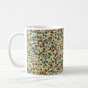 Abstract Geometric Pattern generative computationa Coffee Mug