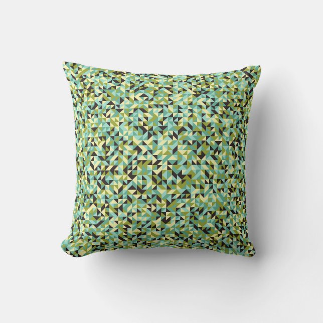 Abstract Geometric Pattern generative computationa Cushion (Front)
