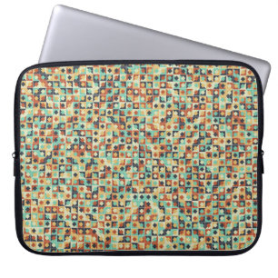 Abstract Geometric Pattern generative computationa Laptop Sleeve