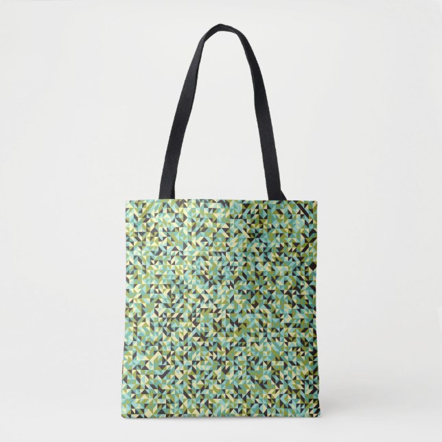 Abstract Geometric Pattern generative computationa Tote Bag (Front)
