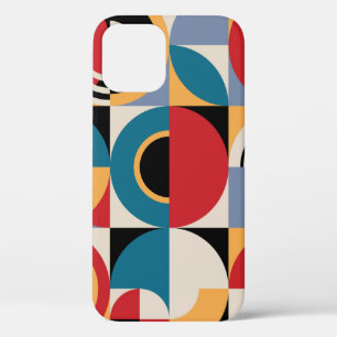 Abstract geometric pattern. Memphis style print de iPhone 12 Case