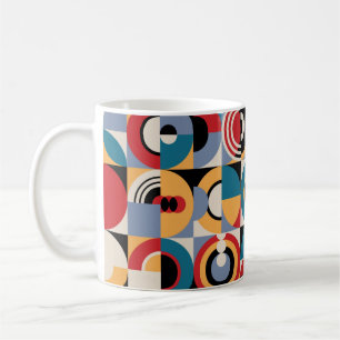 Abstract geometric pattern. Memphis style print de Coffee Mug