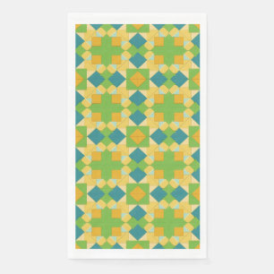 Abstract Geometric Pattern Napkin