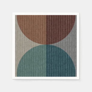 Abstract geometric pattern.  napkin