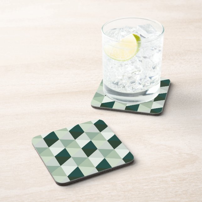 Abstract Geometric Pattern - No. 01 Coaster (Right Side)