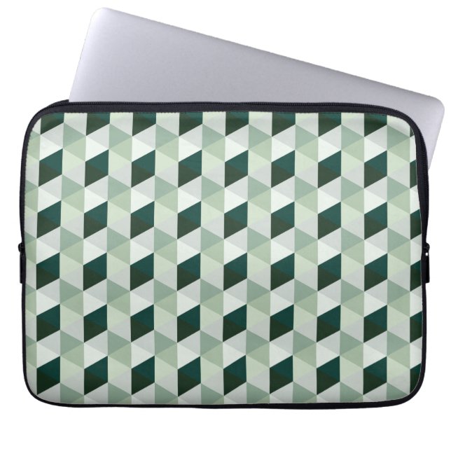 Abstract Geometric Pattern - No. 01 Laptop Sleeve (Front)