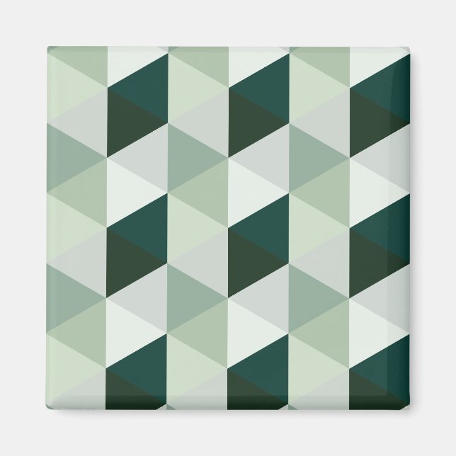 Abstract Geometric Pattern - No. 01 Magnet (Front)