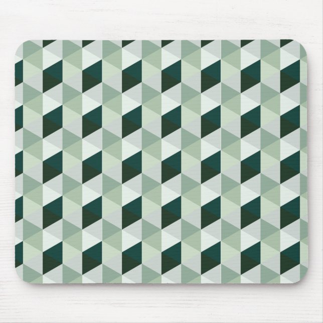 Abstract Geometric Pattern - No. 01 Mouse Mat (Front)