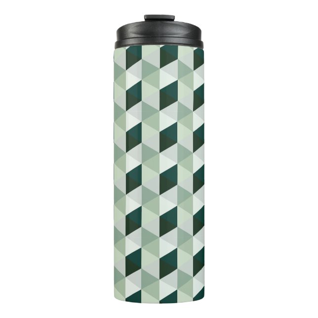 Abstract Geometric Pattern - No. 01 Thermal Tumbler (Front)