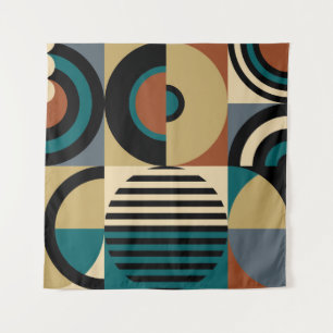 Abstract geometric pattern. Seamless memphis style Tapestry