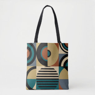 Abstract geometric pattern. Seamless memphis style Tote Bag