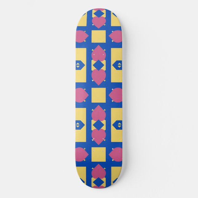 Abstract Geometric Pattern Skateboard (Front)