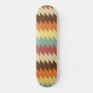 Abstract Geometric Pattern Skateboard