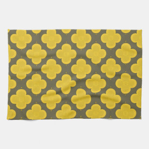 Abstract Geometric Pattern Tea Towel