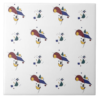 Abstract Geometric Pattern Tile