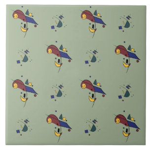 Abstract Geometric Pattern Tile