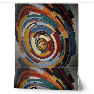Abstract Geometric Pattern Wallpaper