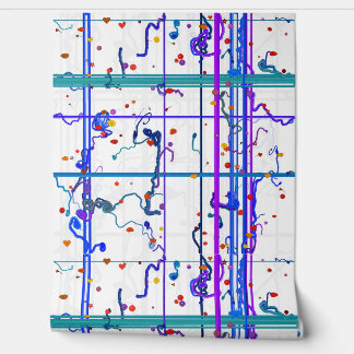 Abstract Geometric Pattern Wallpaper