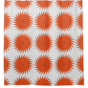 Abstract geometric pattern with stripes, lines. A  Shower Curtain