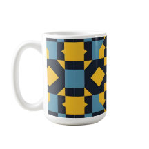 Abstract Geometric Pattern with Vibrant Colours