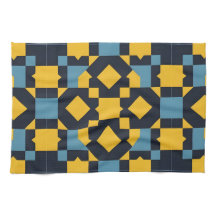 Abstract Geometric Pattern with Vibrant Colours