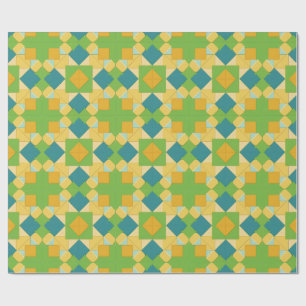 Abstract Geometric Pattern Wrapping Paper