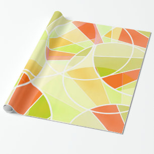 Abstract geometric pattern wrapping paper