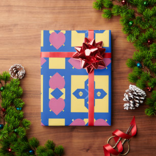 Abstract Geometric Pattern Wrapping Paper