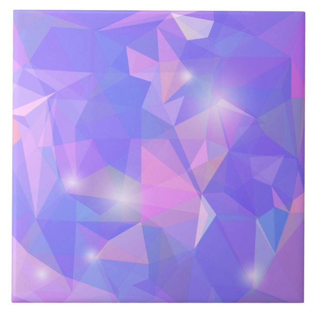 Abstract Geometric Polygon Tile (Front)