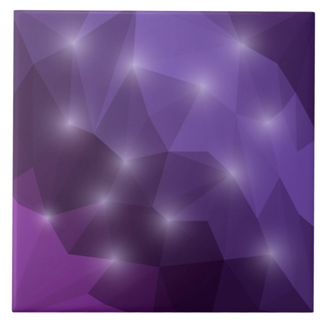 Abstract Geometric Polygon Tile (Front)