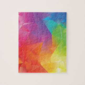 Abstract Geometric Rainbow Puzzle