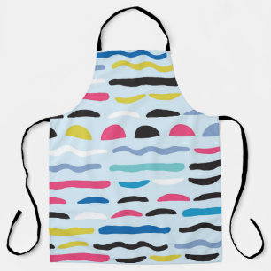 Abstract Geometric Seamless Decorative Pattern. Apron