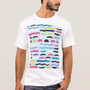 Abstract Geometric Seamless Decorative Pattern. T-Shirt