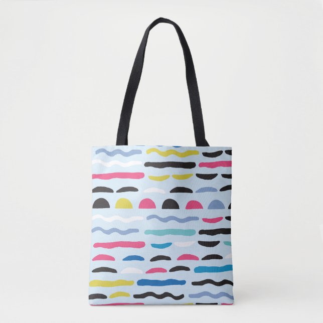 Abstract Geometric Seamless Decorative Pattern. Tote Bag (Front)