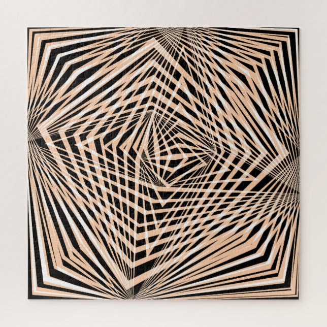 Abstract Geometric Seamless Design Jigsaw Puzzle (Vertical)