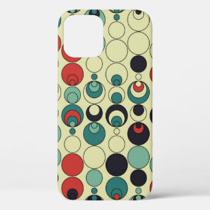 Abstract geometric seamless pattern design. iPhone 12 case