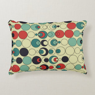 Abstract geometric seamless pattern design. decorative cushion