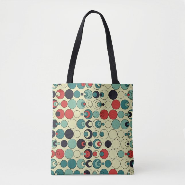 Abstract geometric seamless pattern design. tote bag (Front)