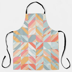 Abstract geometric seamless pattern in scandinavia apron